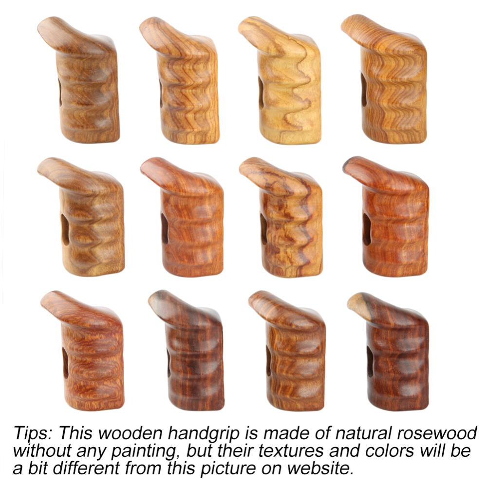 Niceyrig Right Side Wooden Grip with Arri Rosette （Right）