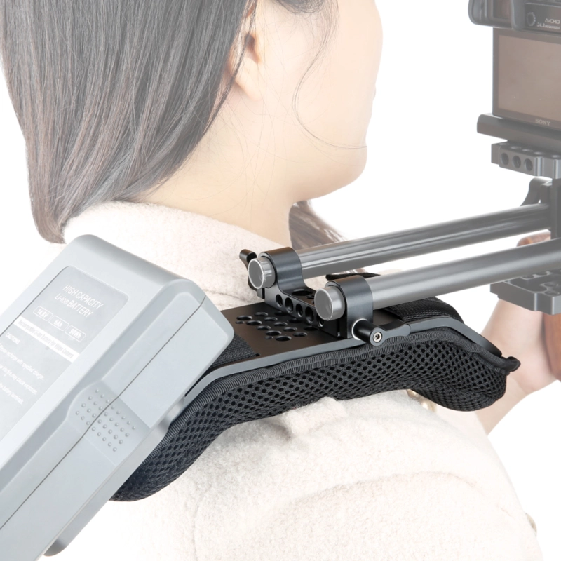 Niceyrig Universal Shoulder Pad with 15mm RailBlock