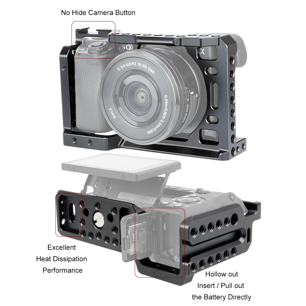 Niceyrig Sony A6400 A6500 Cage Niceyrig Sony A6400 A6500 Cage