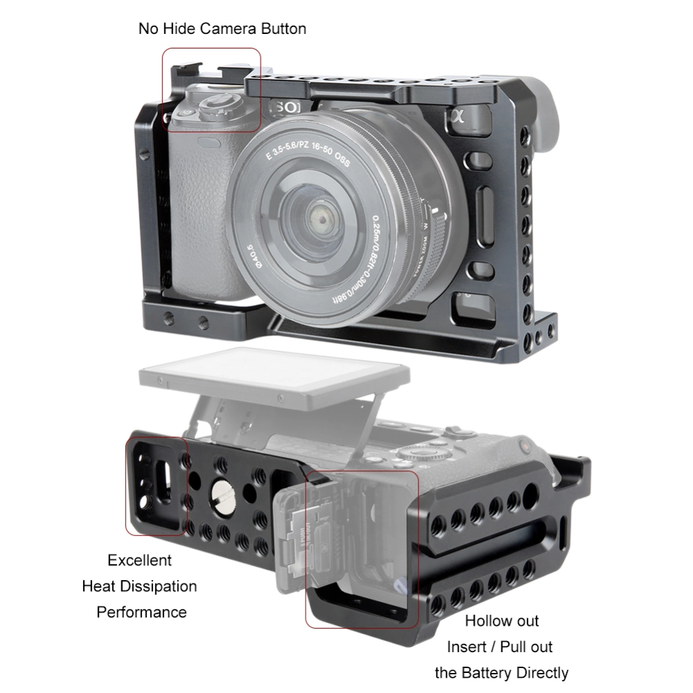 Niceyrig Sony A6400 A6500 Cage