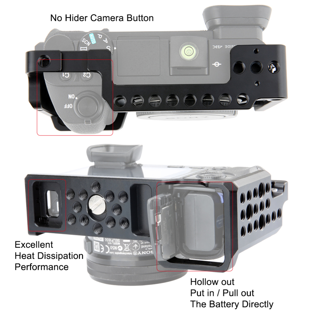 NICEYRIG  Sony  A6400 A6000/A6300/ ILCE-6000/ILCE-6300//Nex-7 Cage