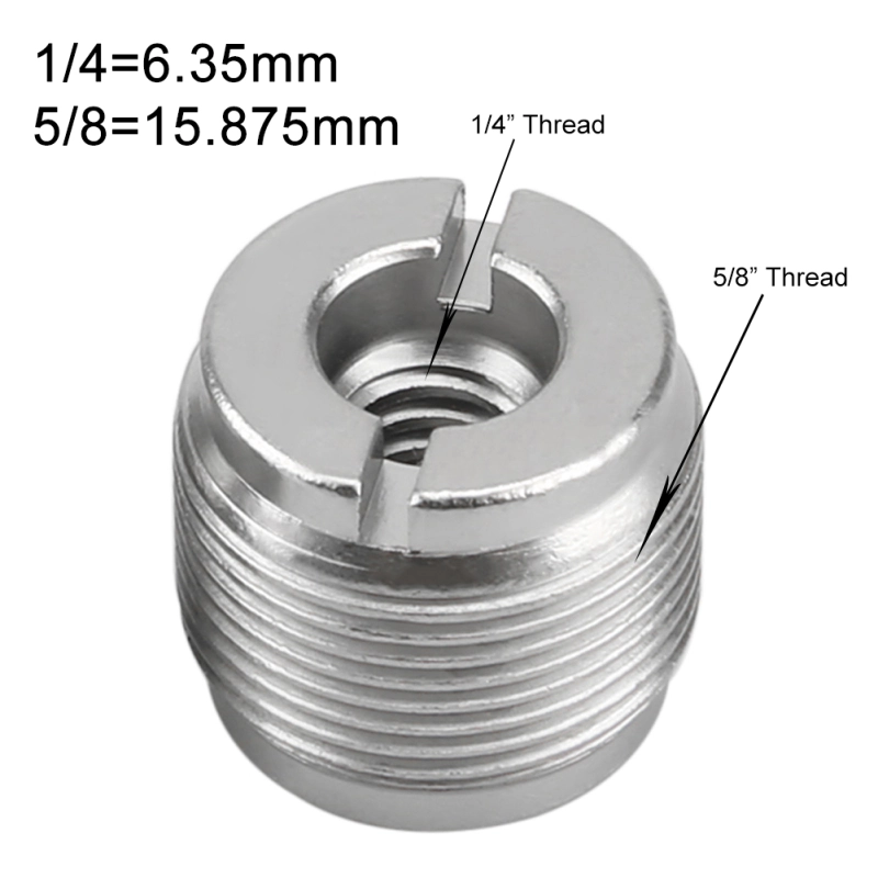 NICEYRIG Mic Screw Adapter , 5/8 Inch Male to 1/4 Inch Female