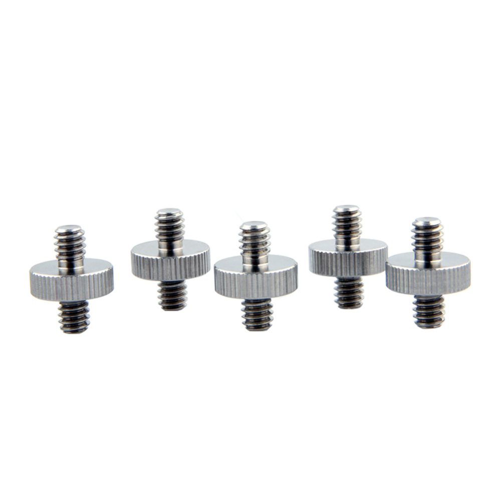 NICEYRIG Standard 1/4"-20 Male to 1/4"-20 Male tripod mount screw Threaded Screw Adapter for Camera/ Tripod/ Monopod/ Ballhead/ Light Stand
