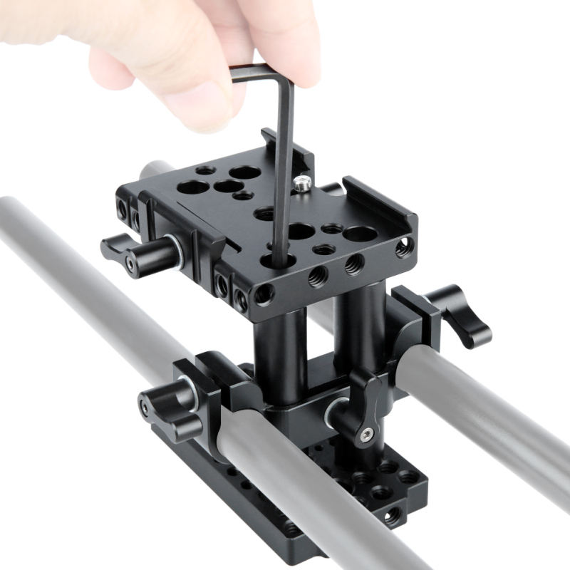 Niceyrig Baseplate (Manfrotto) with 15mm Dual Rod