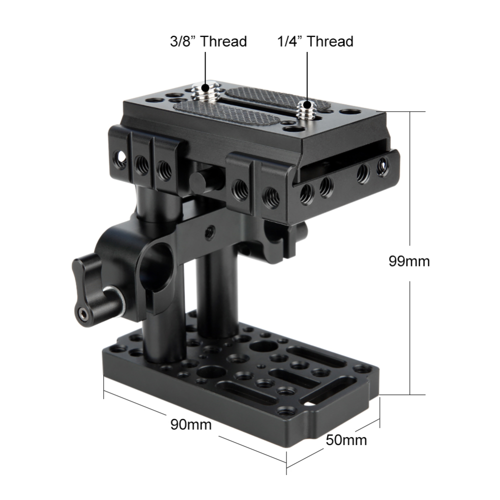 Niceyrig Baseplate (Manfrotto) with 15mm Dual Rod