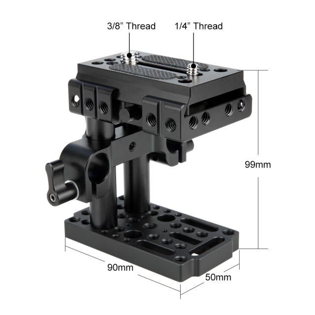 Niceyrig Baseplate (Manfrotto) with 15mm Dual Rod