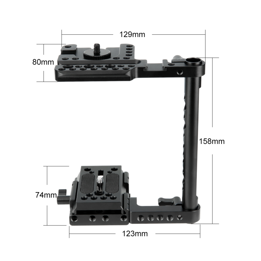 NICEYRIG QR VersaFrame Half Cage (Middle)