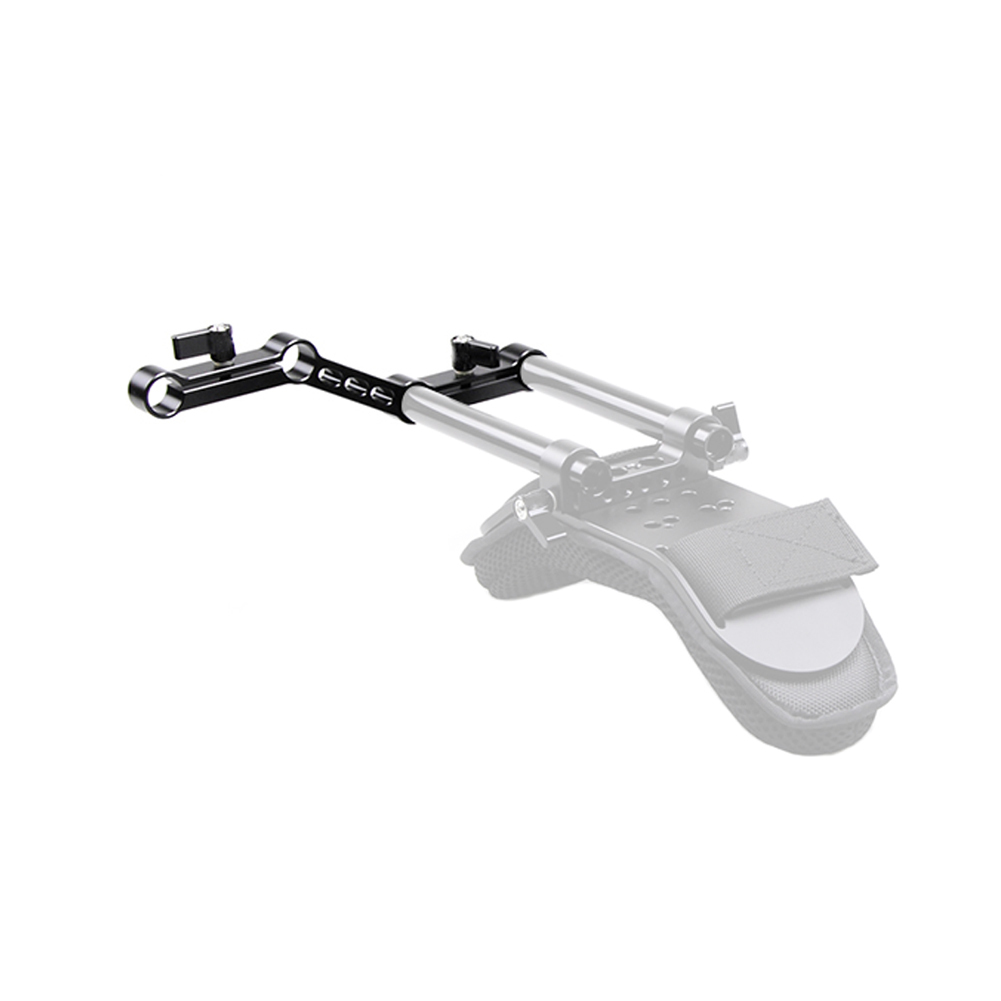 Niceyrig Offset Raiser for 15mm Rod Clamp DSLR Rig