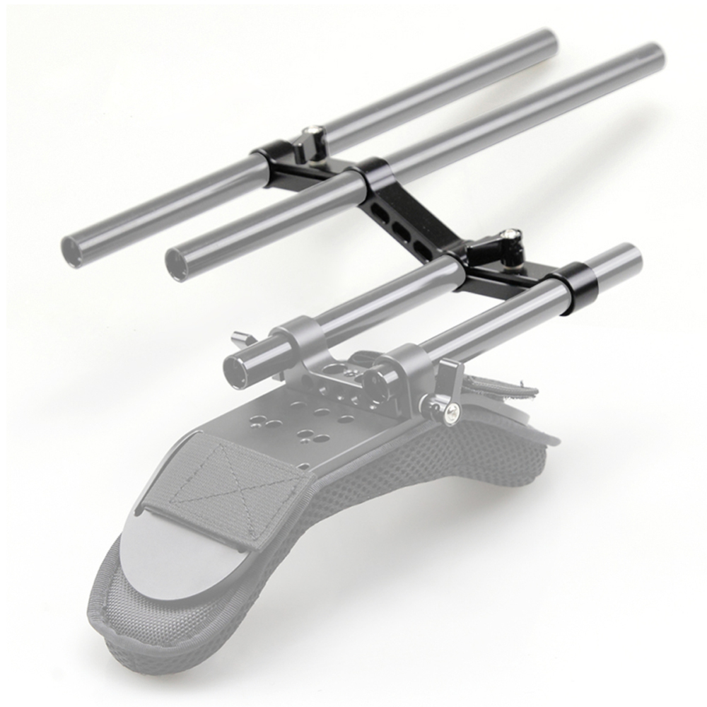 Niceyrig Offset Raiser for 15mm Rod Clamp DSLR Rig