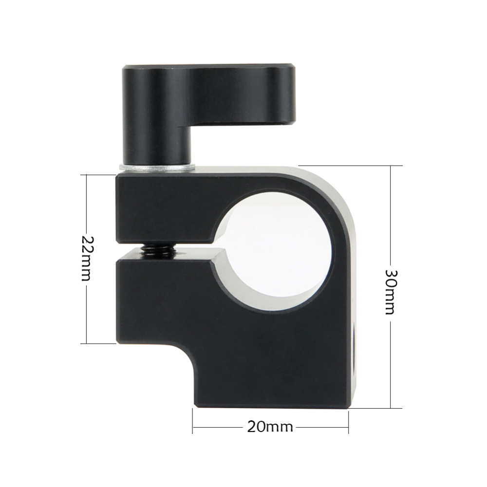 Niceyrig Single Rod Clamp - 15mm (2 thread)