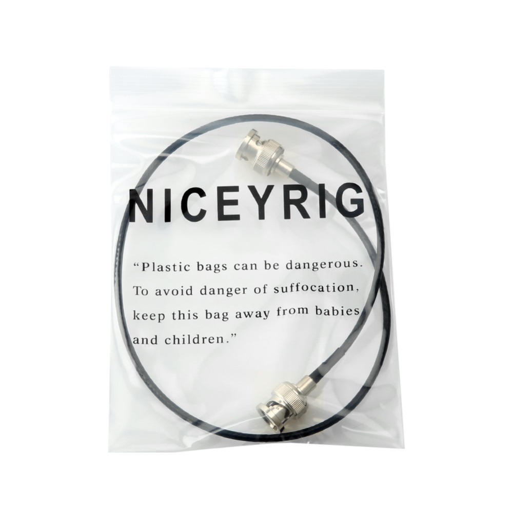 NICEYRIG SDI Cable 50cm Male to Male  fr BMCC/BMPCC Video Assist 4K Transmissions