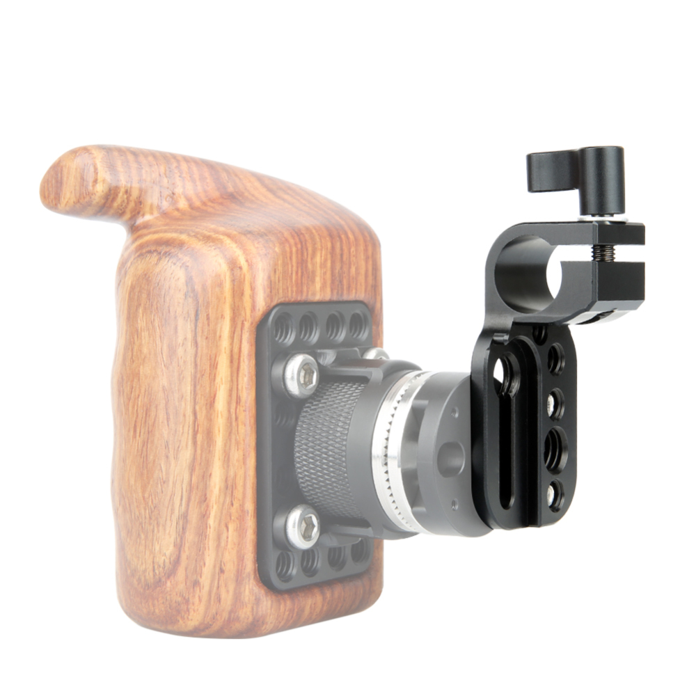 NICEYRIG Mini Cheese Plate with 15mm Rod Clamp and 1/4” 3/8” Thread
