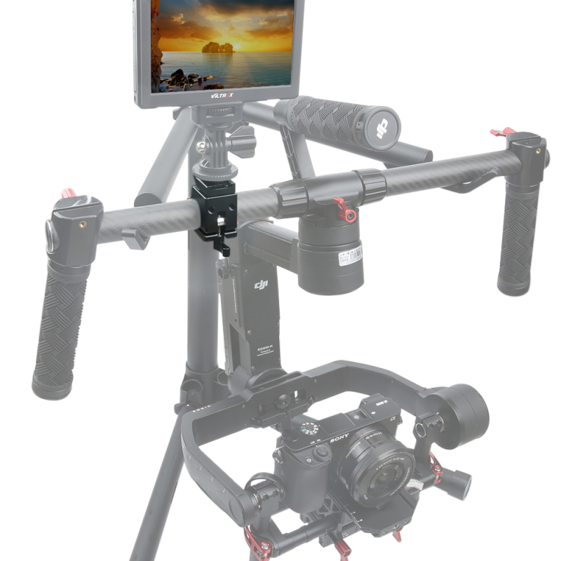 NICEYRIG Cold Shoe Mount with 25mm Rod Clamp for Ronin-M Stabilizer