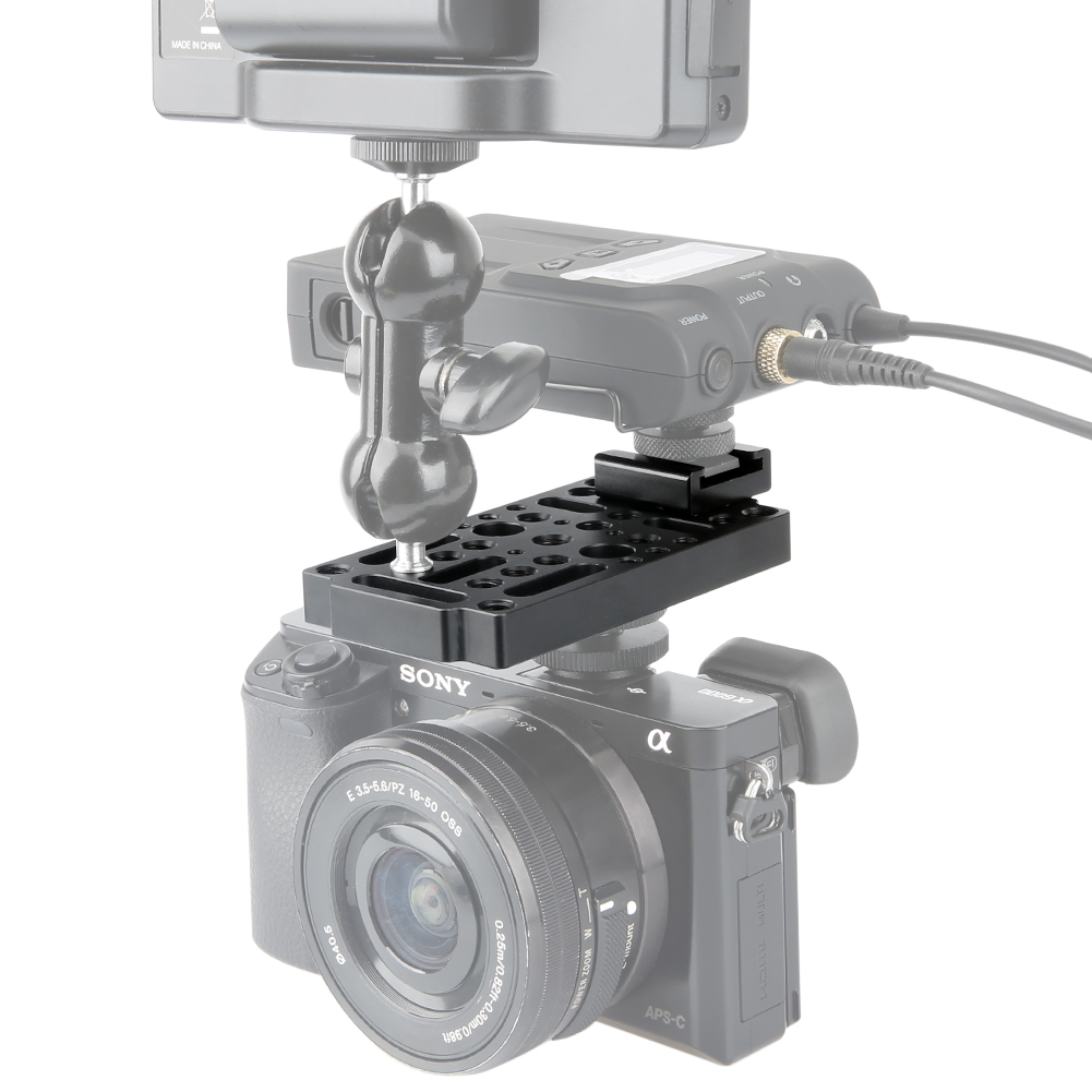 NICEYRIG Switching Cheese Easy Plate Kit with Cold Shoe Mount