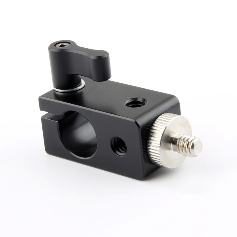 NICEYRIG Single Rod Clamp 15mm Rail Connector Adapter