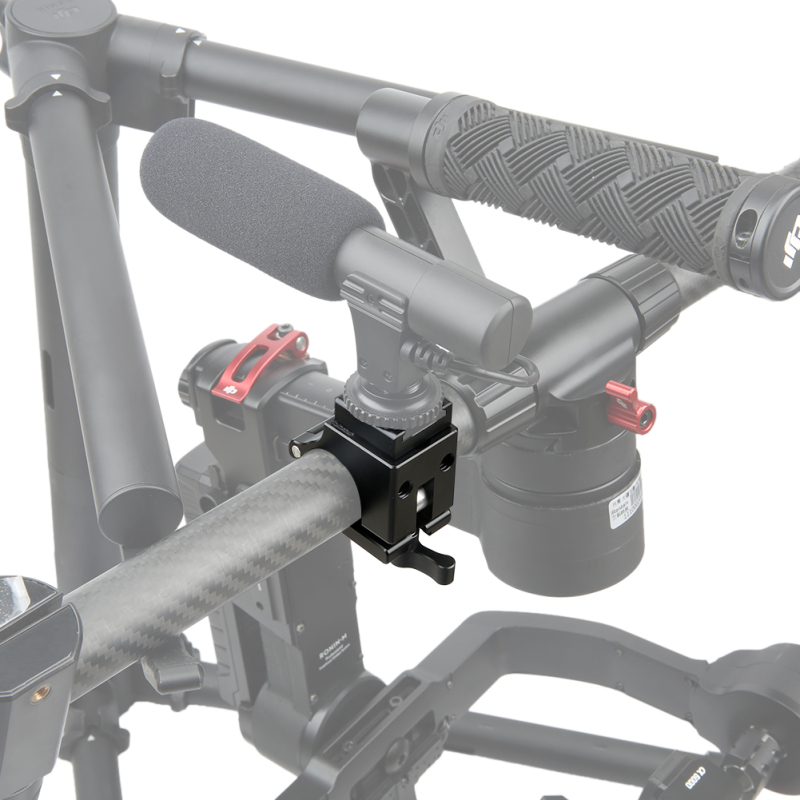 NICEYRIG Cold Shoe Mount with 25mm Rod Clamp for Ronin-M Stabilizer