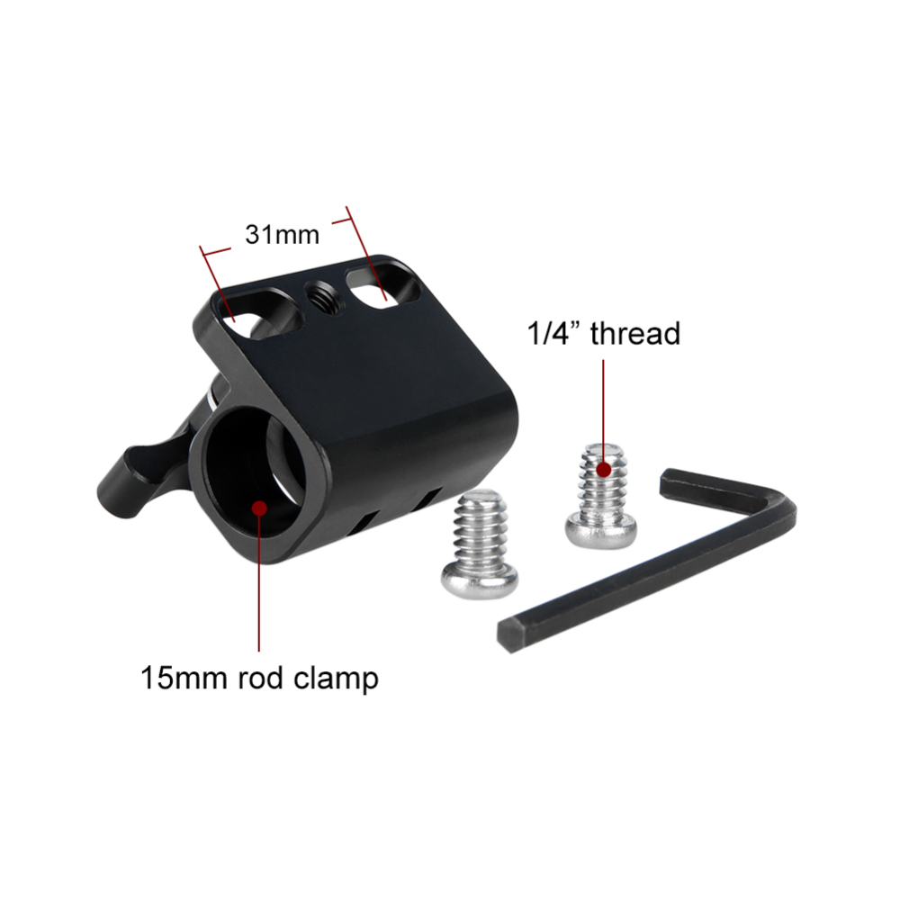 Niceyrig Single 15mm Rail Clamp