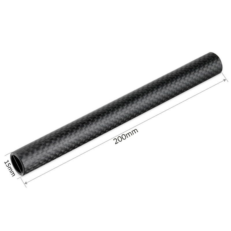 Niceyrig 15mm Carbon Fiber Rods 8" (20cm) Length