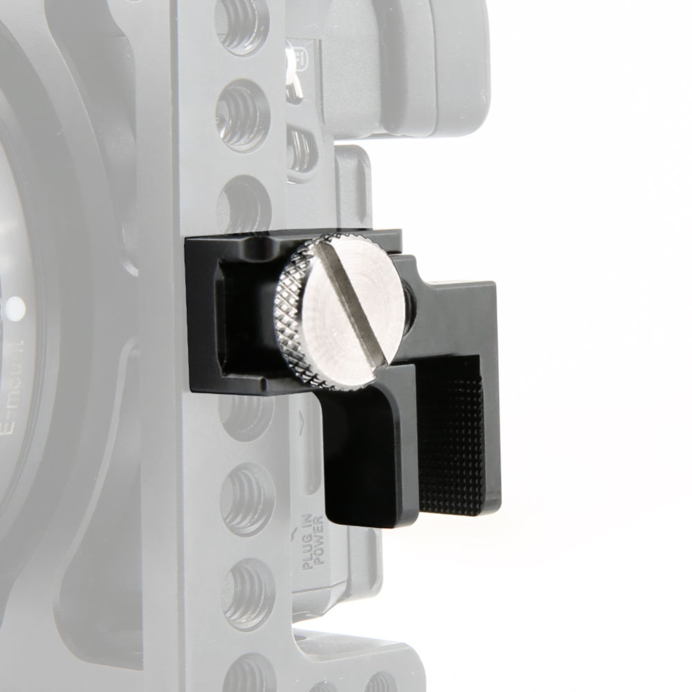 Niceyrig HDMI Lock Cable Clamp Applicable DSLR GH4 Cage Compatible with Sony A6500 A6000 A6300 Camera Cage