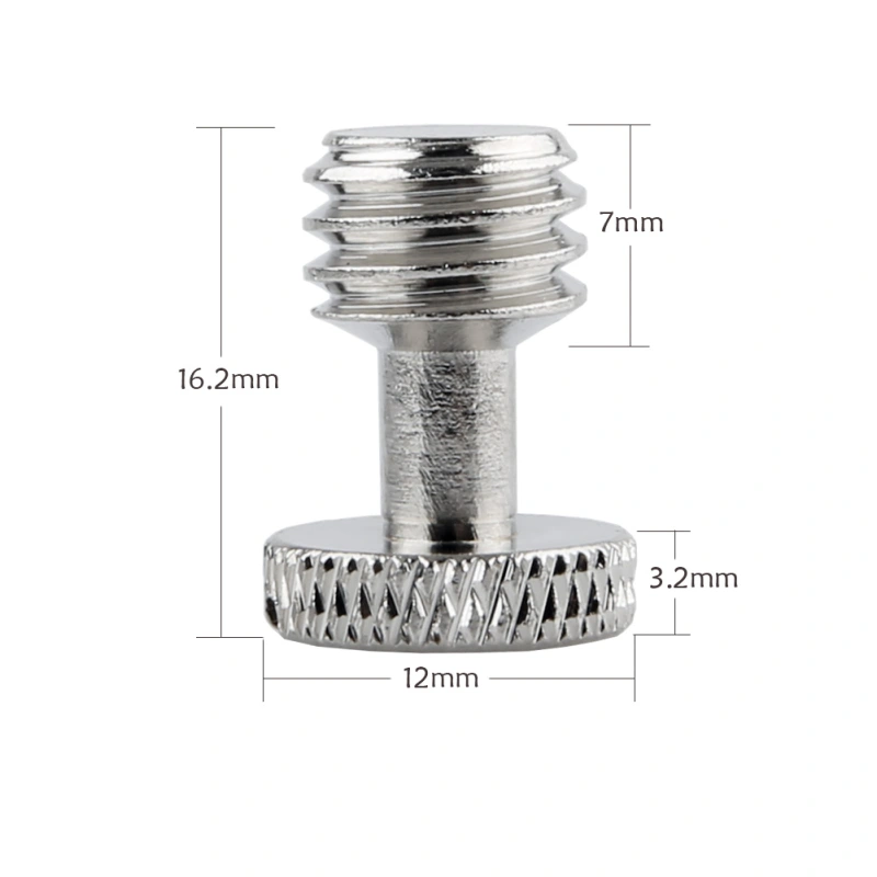 Niceyrig 3/8 Inch Camera Quick Release Screw- 2 Pack