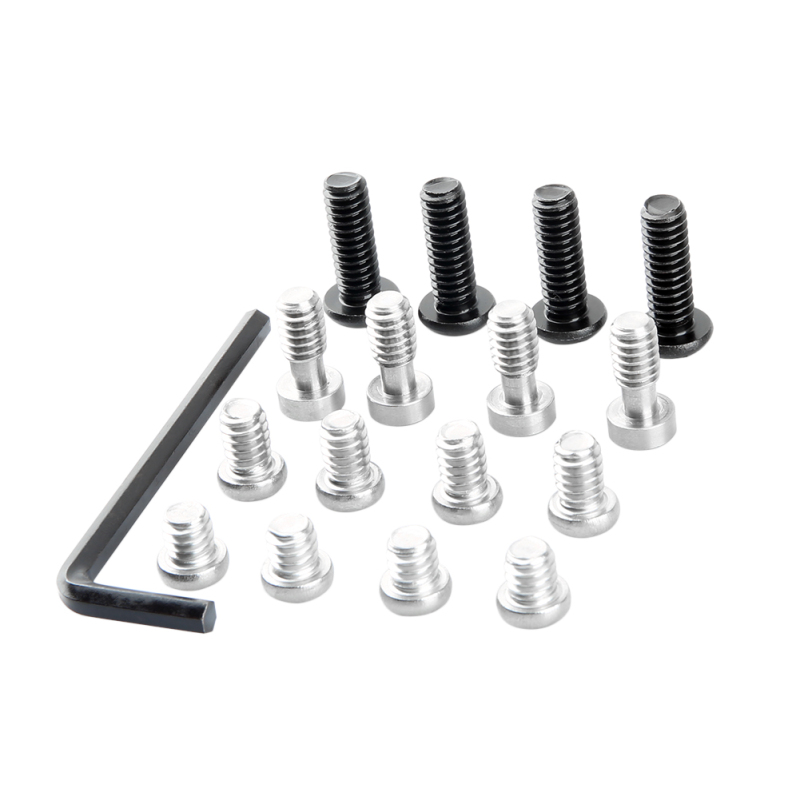 Niceyrig 1/4 Inch-20 Thread Hex Screw, Pack of 12