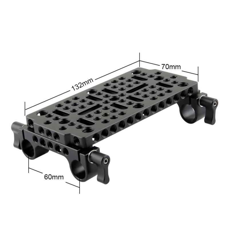 Niceyrig Cheese Mounting Plate  and 15mm Rod Clamp