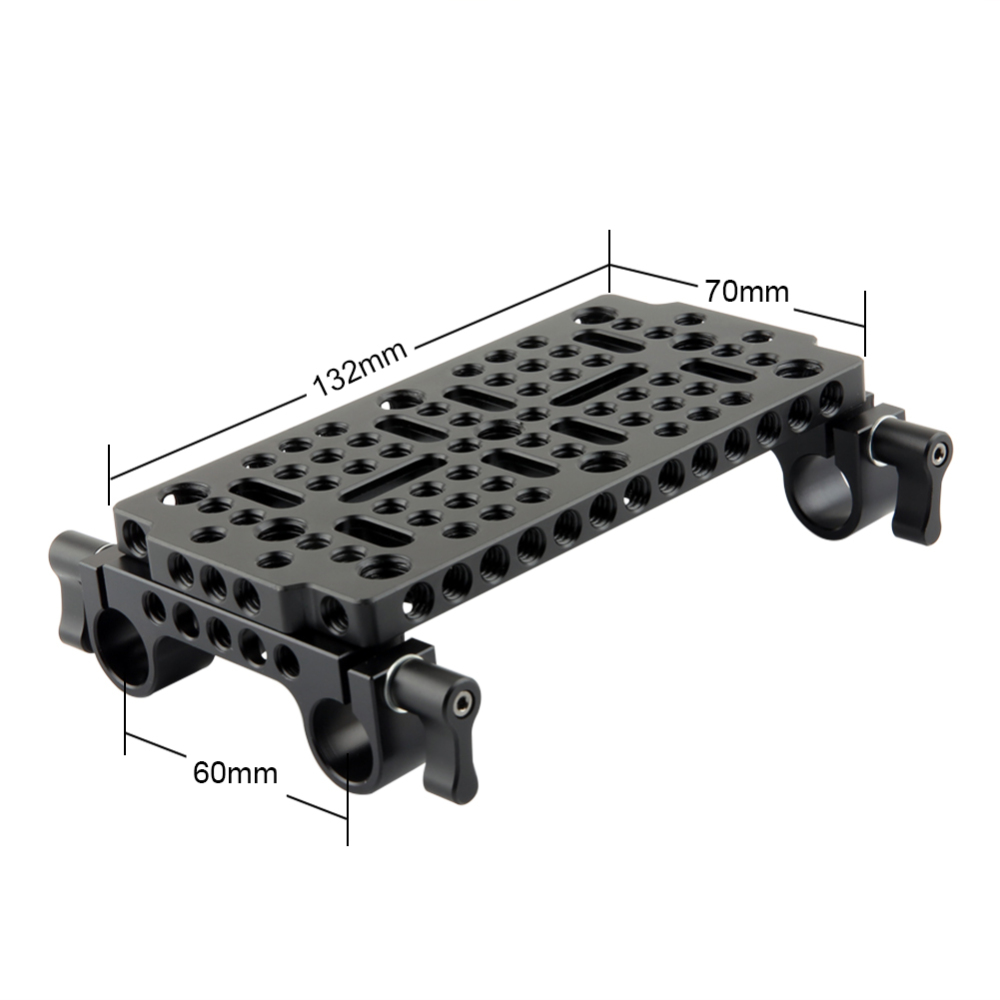 Niceyrig Cheese Mounting Plate  and 15mm Rod Clamp