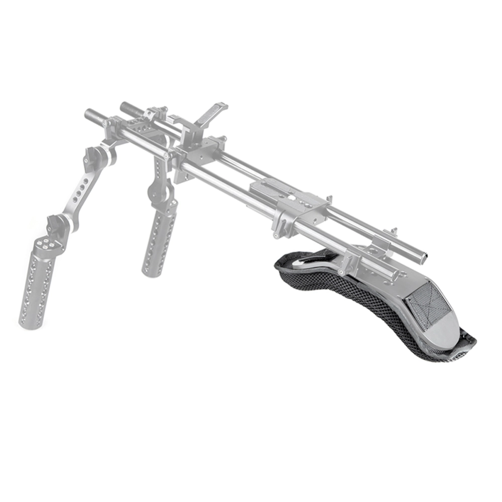 Niceyrig Universal Shoulder Pad Kit 15mm Rod Support System with Arri