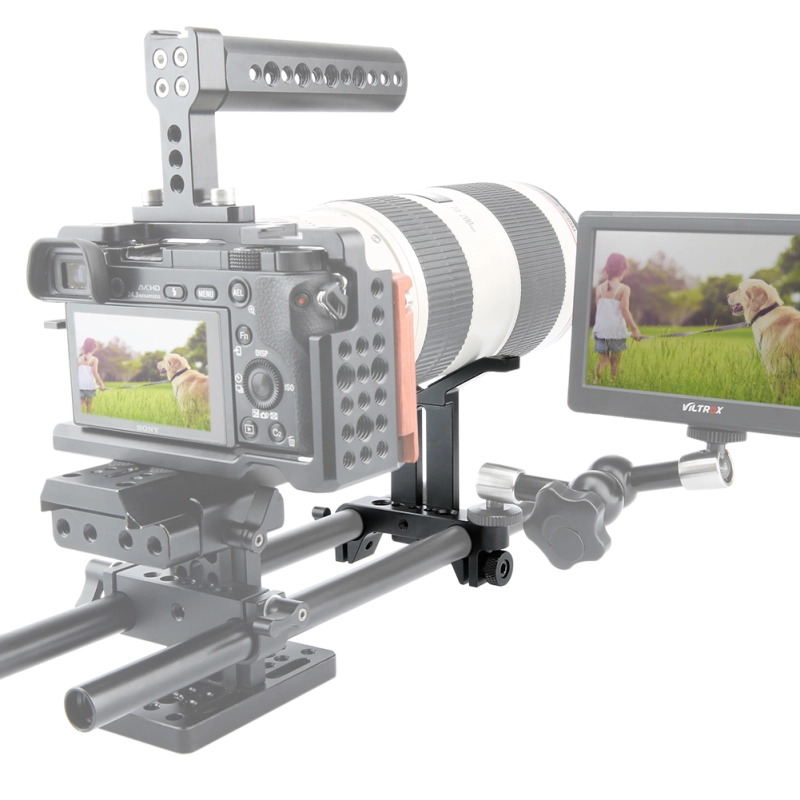 Niceyrig Universal Adjustable Height Long Lens Support