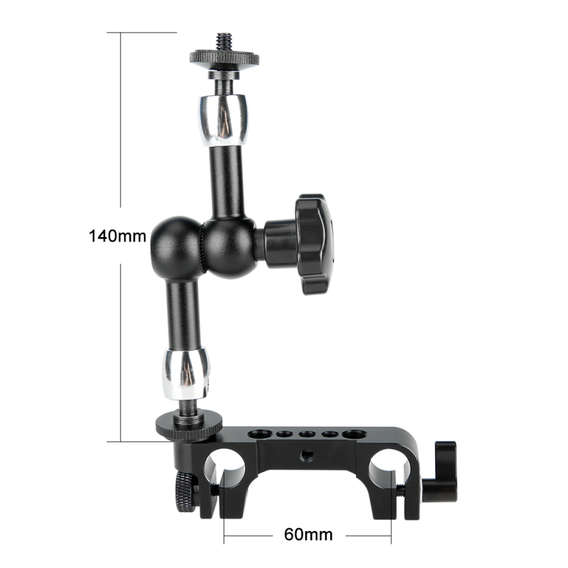 Niceyrig 7”Articulating Arm EVF Microphone Mount