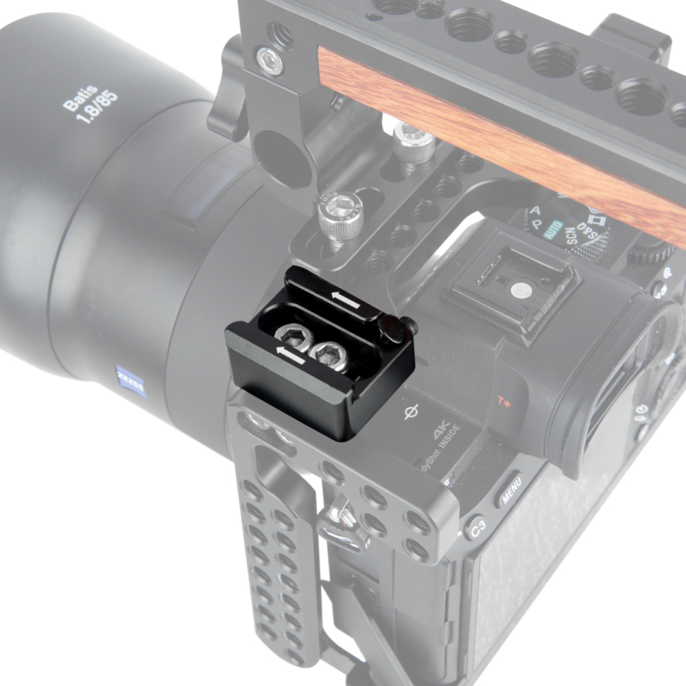 Niceyrig Cold Shoe Mount with 1/4" Screw