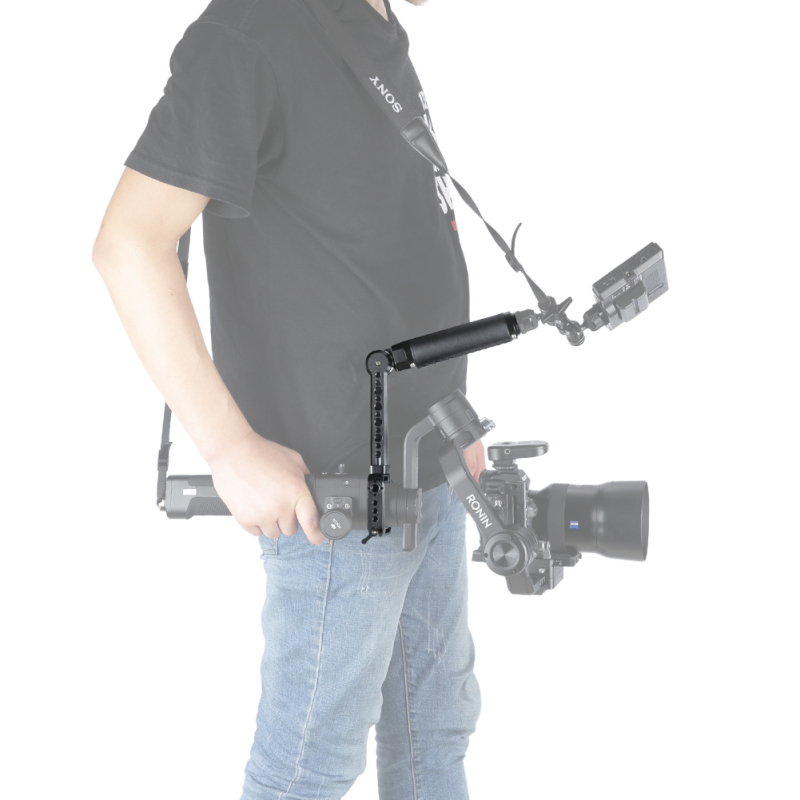 Niceyrig Leather Side Handle for RoninS Handheld Gimbal Stabilization