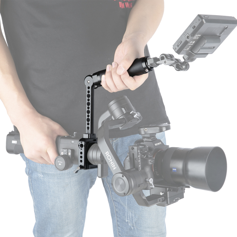 Niceyrig Leather Side Handle for RoninS Handheld Gimbal Stabilization