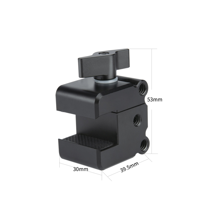 Niceyrig BMPCC4K Camera Counterweight Mounting Clamp for DJI RS3/RS3 Pro/DJI RoninS/RoninSC /Zhiyun Weebill Lab/Zhiyun Crane 2/Crane 3 Gimbals