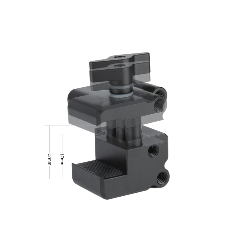 Niceyrig BMPCC4K Camera Counterweight Mounting Clamp for DJI RS3/RS3 Pro/DJI RoninS/RoninSC /Zhiyun Weebill Lab/Zhiyun Crane 2/Crane 3 Gimbals