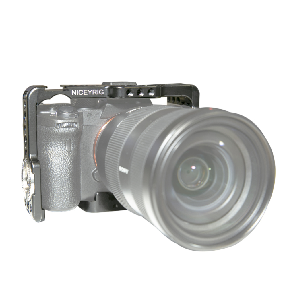 Niceyrig Camera Cage for SONY A7RIV/A1 ILCE-1/ A7MIII /A7Rlll/ A7ll/ A7Rll/ A7Sll /A9/A9II/A7M4 / A7IV