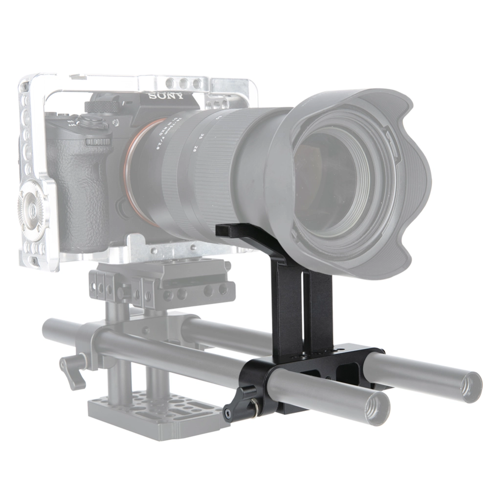 NICEYRIG Camera Long Lens Support Height Adjustable for Telephoto Lens ...
