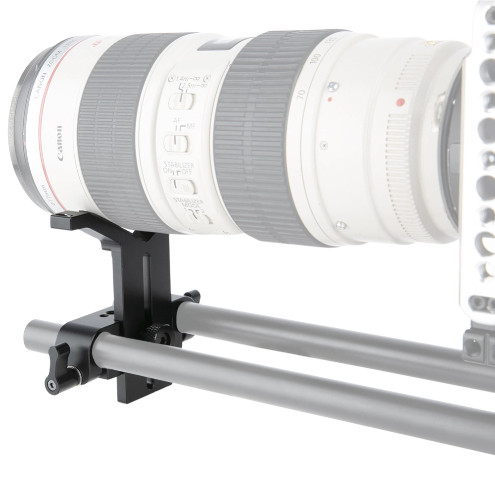 NICEYRIG Camera Long Lens Support Height Adjustable for Telephoto Lens ...