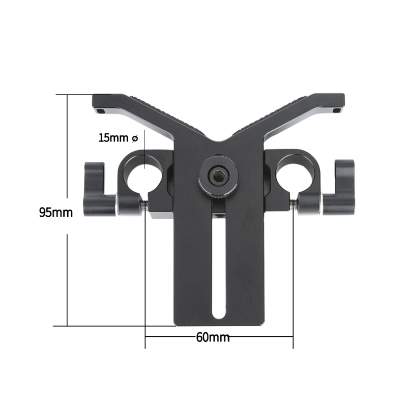 Niceyrig Camera Long Lens Support Height Adjustable