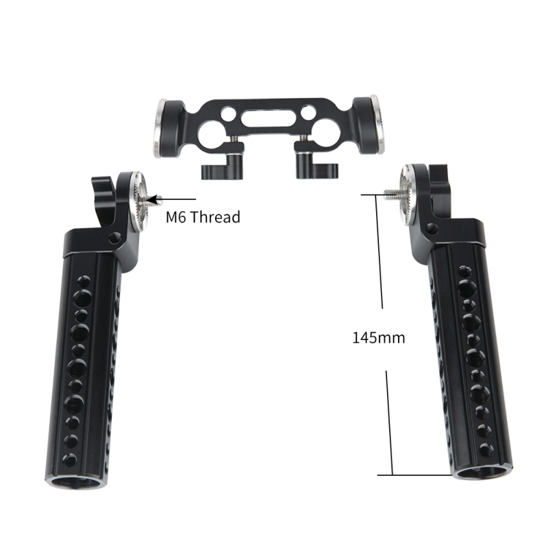 Niceyrig Rosette Handle Grip (M6 Thread Diameter 31.8mm) Applicable 15mm Shoulder Pad Rig Rod Support System