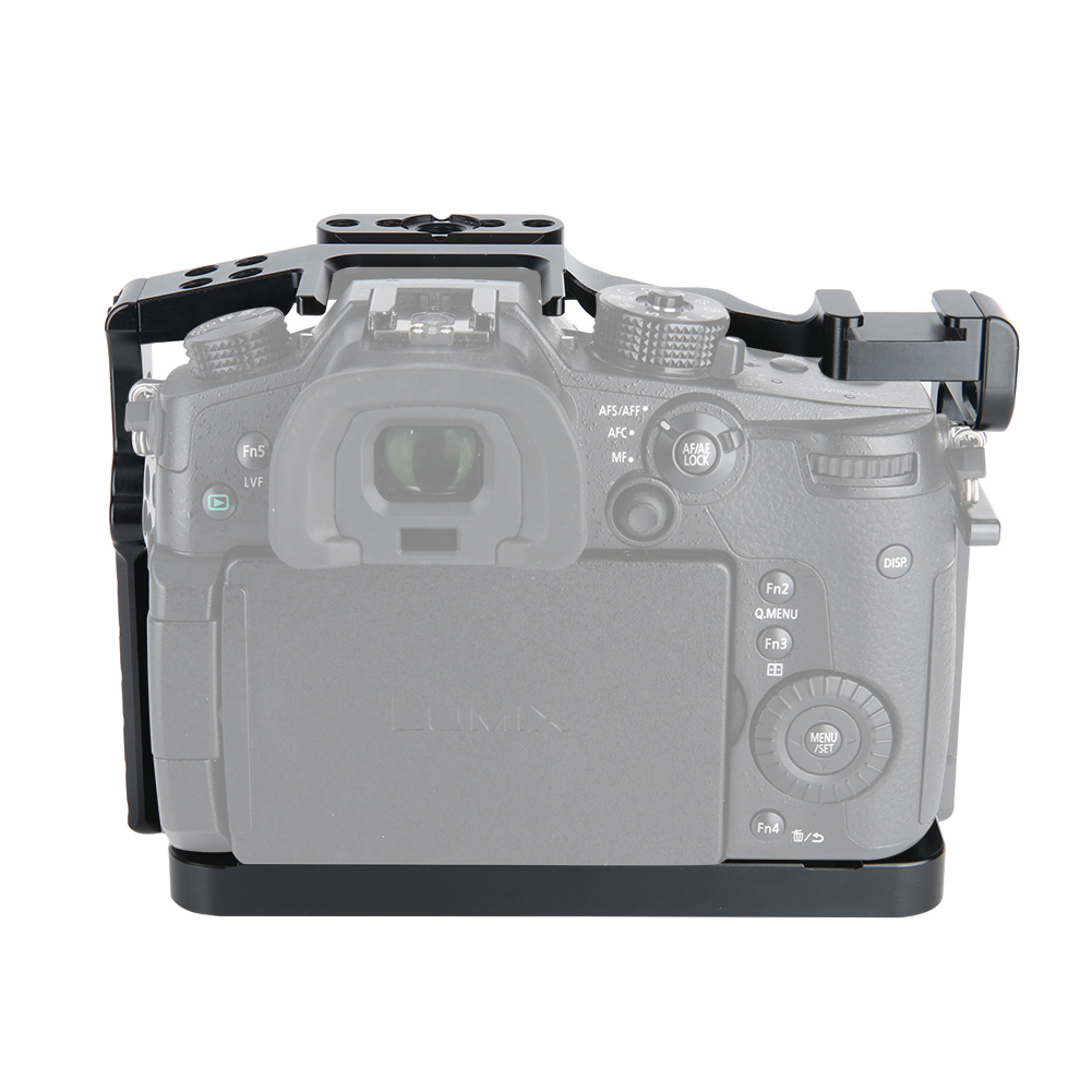 Niceyrig GH5M2 GH5II GH5S GH5 Camera Cage with Cold Shoe NATO Rail for Panasonic LUMIX Camera