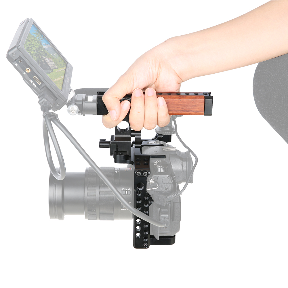 Niceyrig GH5/GH5s Cage Kit with NATO Top Handle Cold Shoe Mount