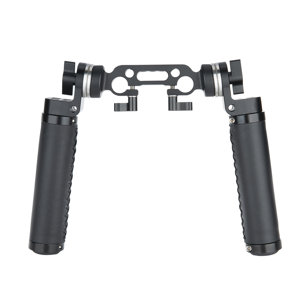 NICEYRIG Arri Shoulder Rig DSLR Shoulder Handle Support Rig Rod Handgrip  Arri Rosette ARRI Mount 15mm DSLR Shoulder Stabilizer