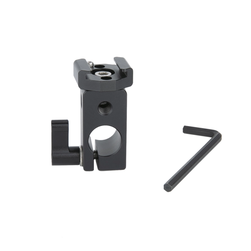 Niceyrig 15mm Rod Clamp with Cold Shoe