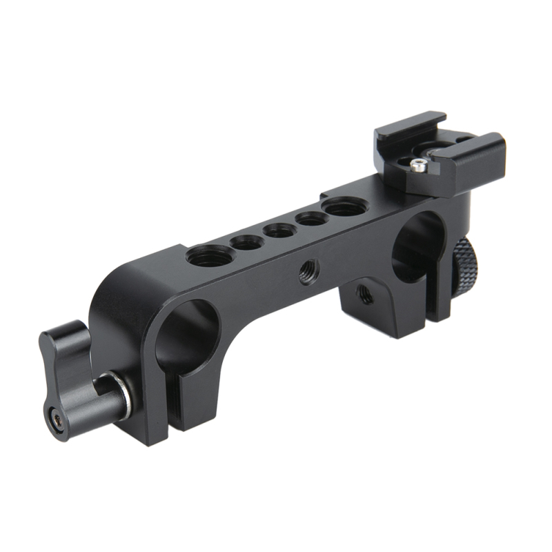 NICEYRIG 15mm Rod Clamp with Cold Shoe mount Adapter