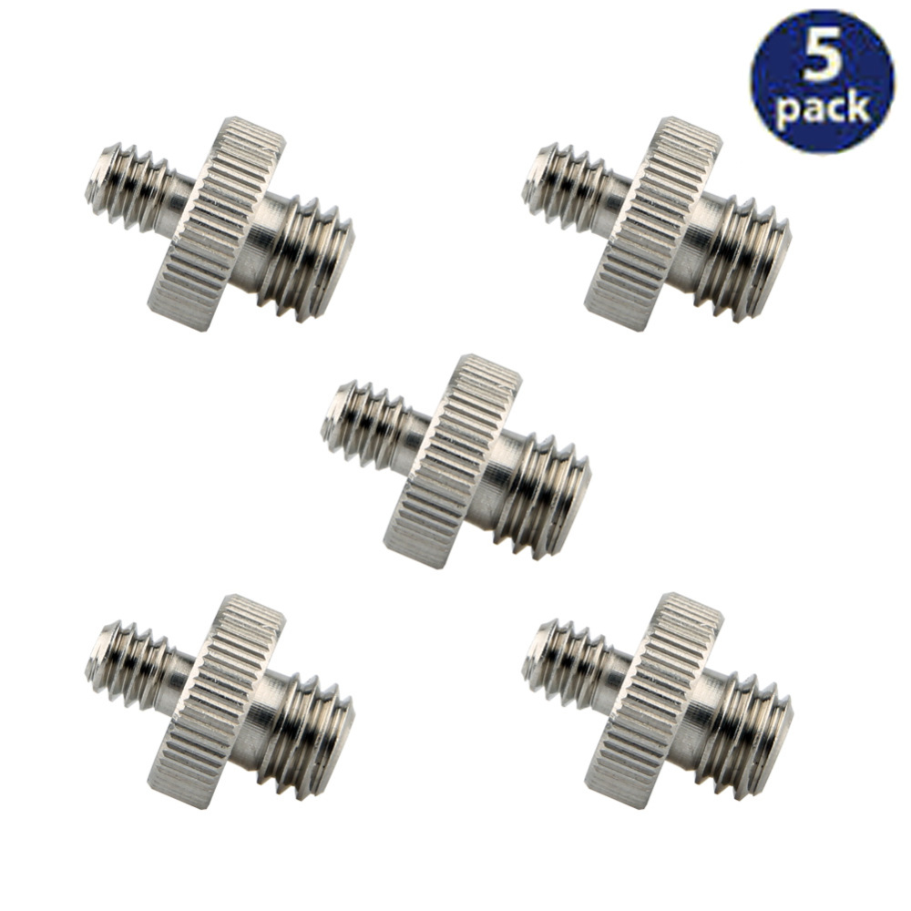 NICEYRIG 1/4"-20 to 3/8"-16 Tripod Screw Adapter Standard Tripod Mounting Thread Screw Converter
