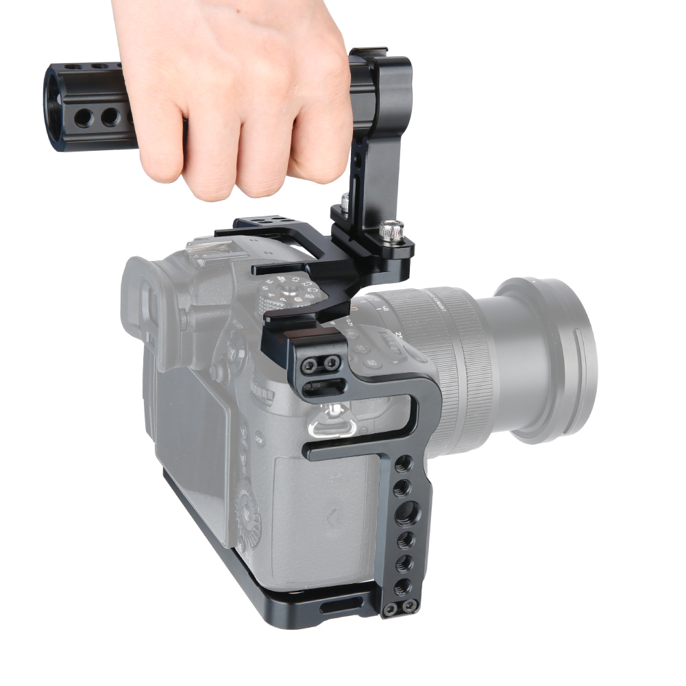 Niceyrig GH5M2/GH5II/GH5/GH5S Cage with Top Handle for Panasonic Lumix Camera