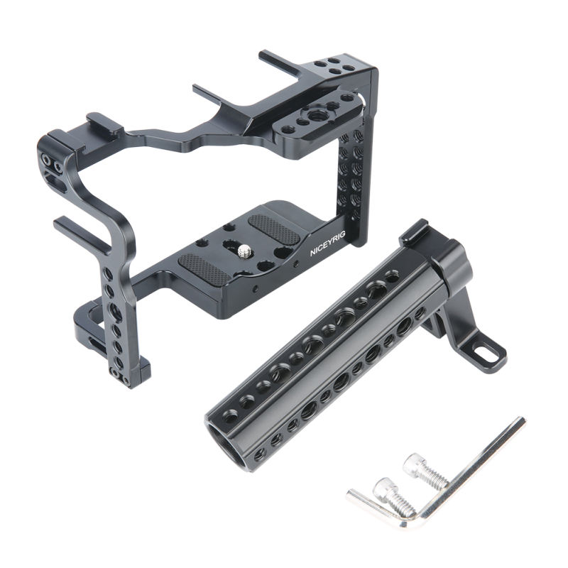 Niceyrig GH5M2/GH5II/GH5/GH5S Cage with Top Handle for Panasonic Lumix Camera
