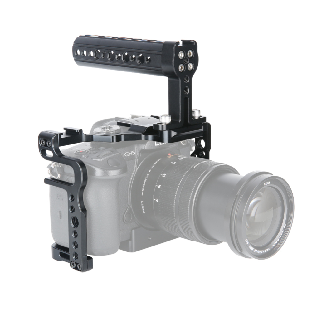Niceyrig GH5M2/GH5II/GH5/GH5S Cage with Top Handle for Panasonic Lumix Camera