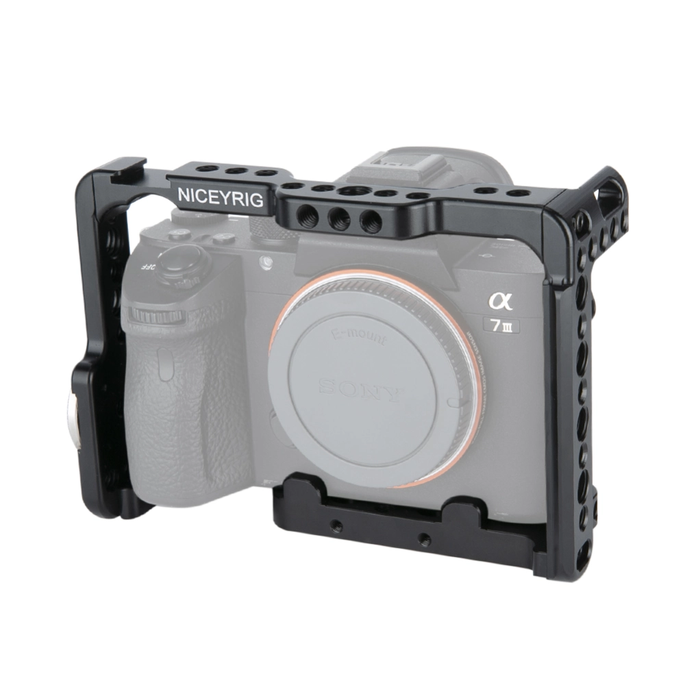 NICEYRIG Cage for Sony A7RIV/A7M3/Aette 7III /A7RIII/ A7II/ A7RIII
